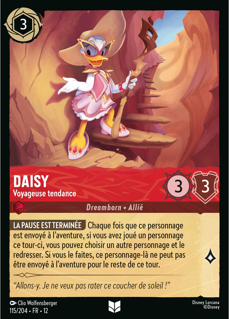 Daisy Duck - Trendy Traveler (Foil)