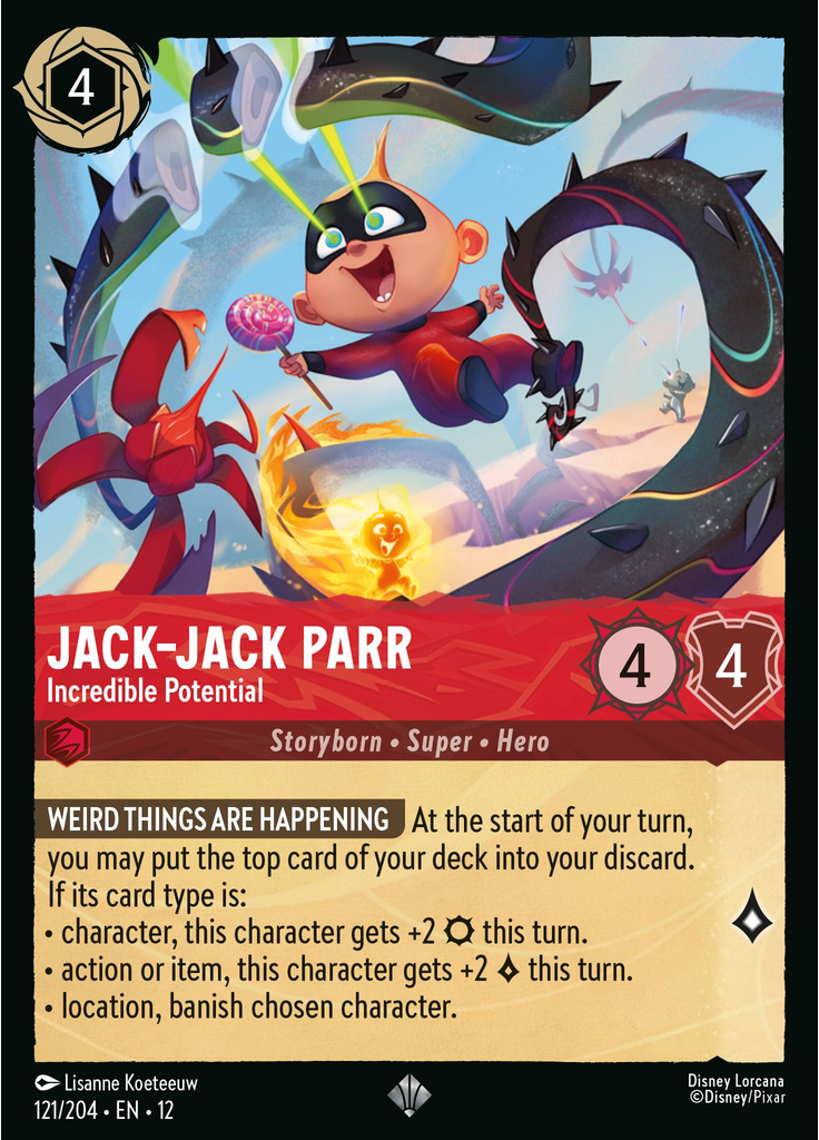 Jack-Jack Parr - Incredible Potential (Foil)