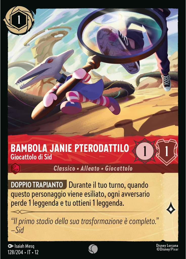 Pterodactyl Janie Doll - Sid's Toy