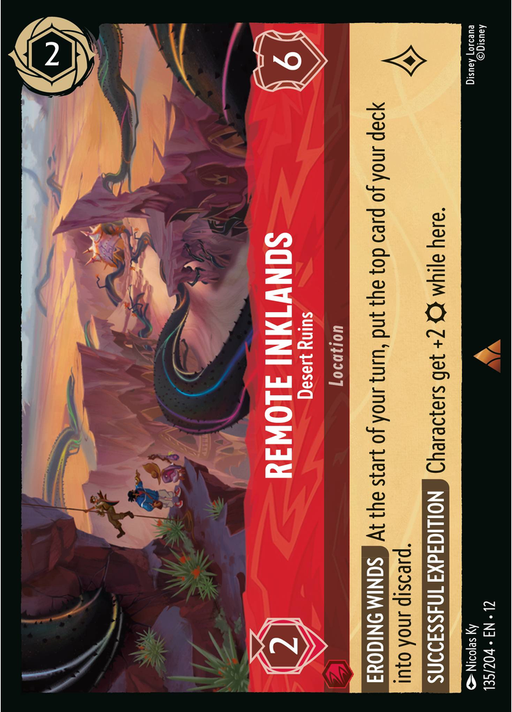 Remote Inklands - Desert Ruins (Foil)