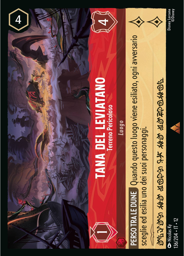 Leviathan's Lair - Dangerous Ground (Foil)