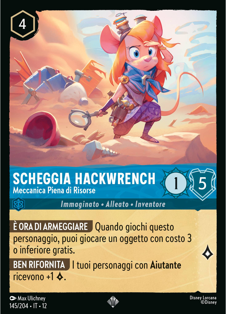 Gadget Hackwrench - Resourceful Mechanic