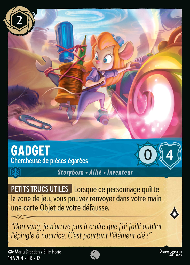 Gadget Hackwrench - Finder of Lost Parts