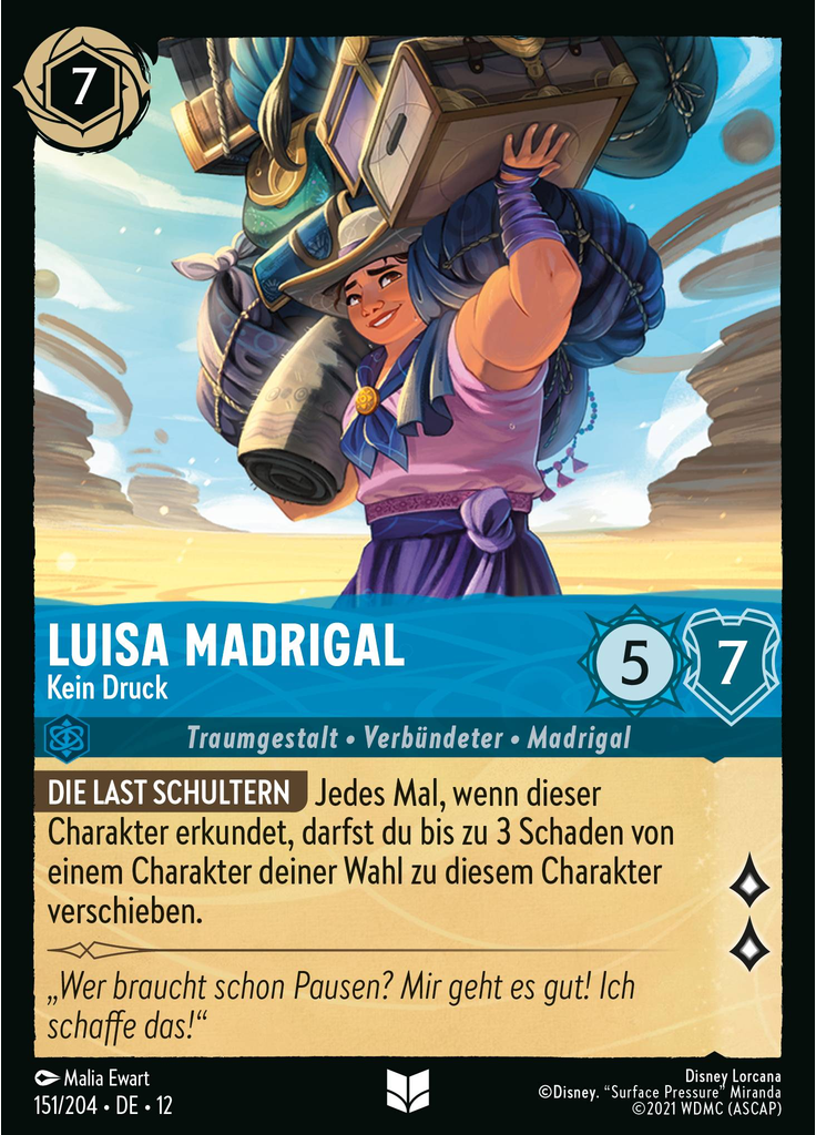 Luisa Madrigal - No Pressure (Foil)