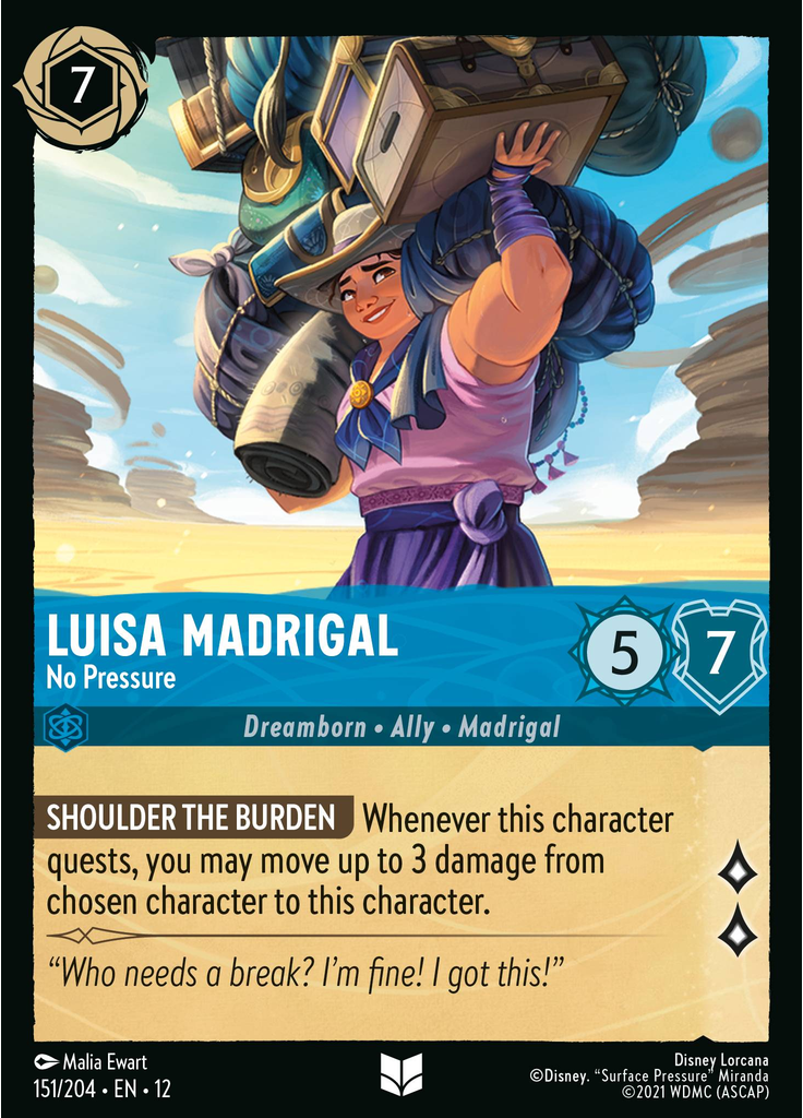 Luisa Madrigal - No Pressure (Foil)