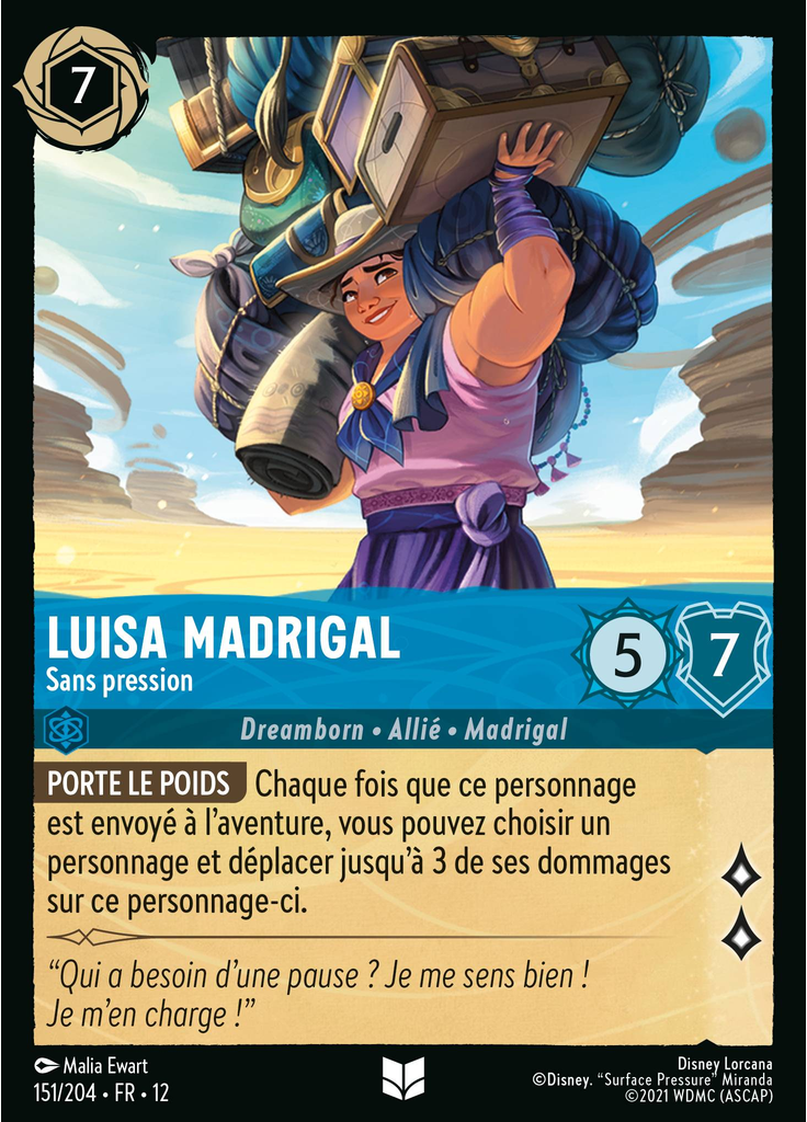 Luisa Madrigal - No Pressure (Foil)