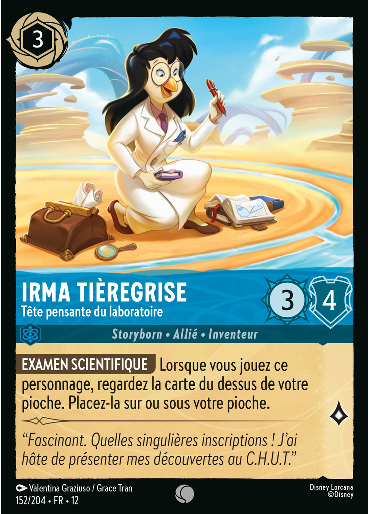 Dr. Sara Bellum - Head of Research (Foil)