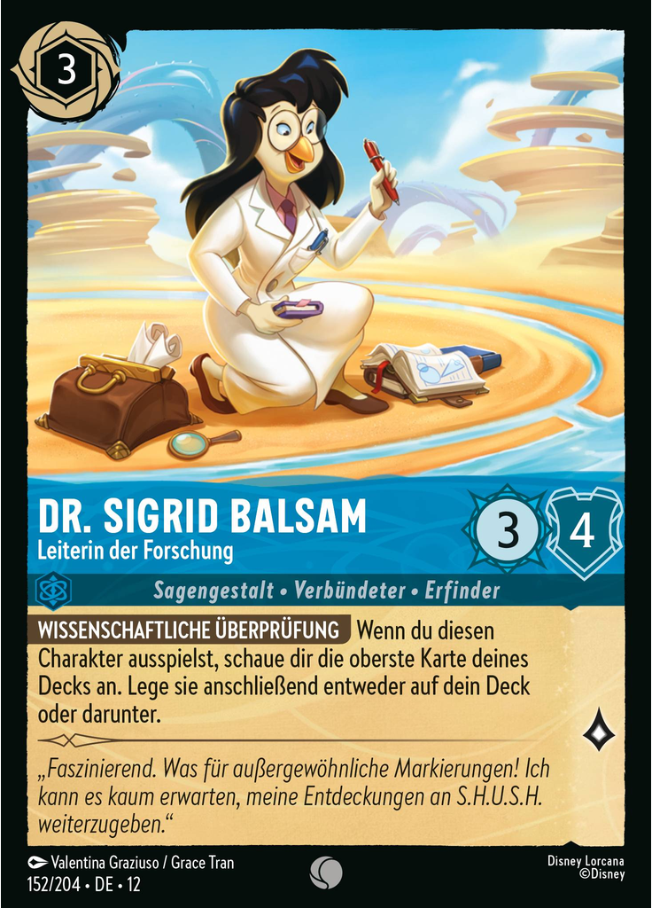 Dr. Sara Bellum - Head of Research