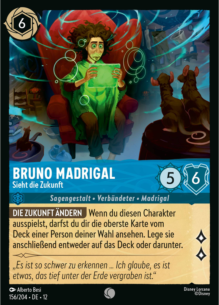 Bruno Madrigal - Seeing the Future (Foil)