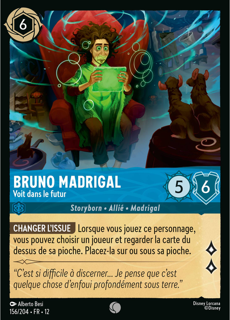 Bruno Madrigal - Seeing the Future (Foil)