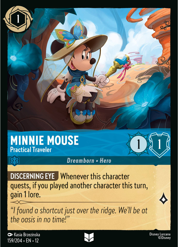 Minnie Mouse - Practical Traveler (Foil)