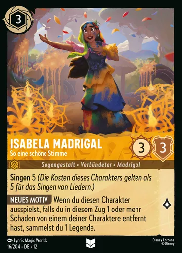 Isabela Madrigal - Such a Lovely Voice