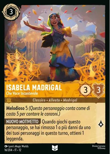 Isabela Madrigal - Such a Lovely Voice
