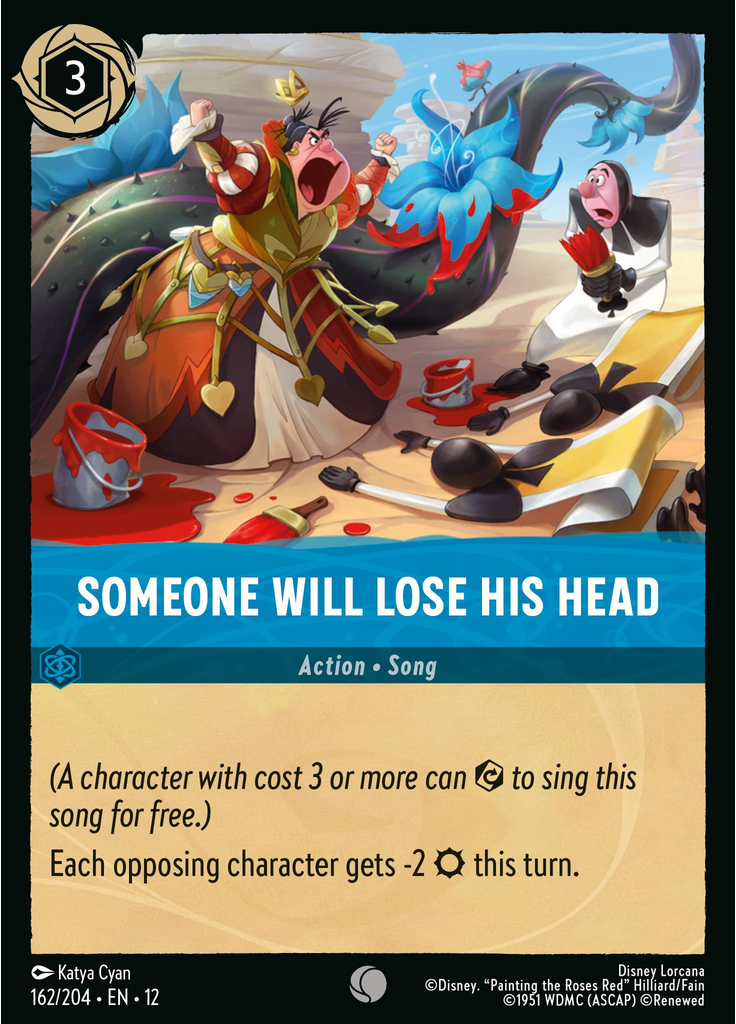 Someone Will Lose His Head (Foil)