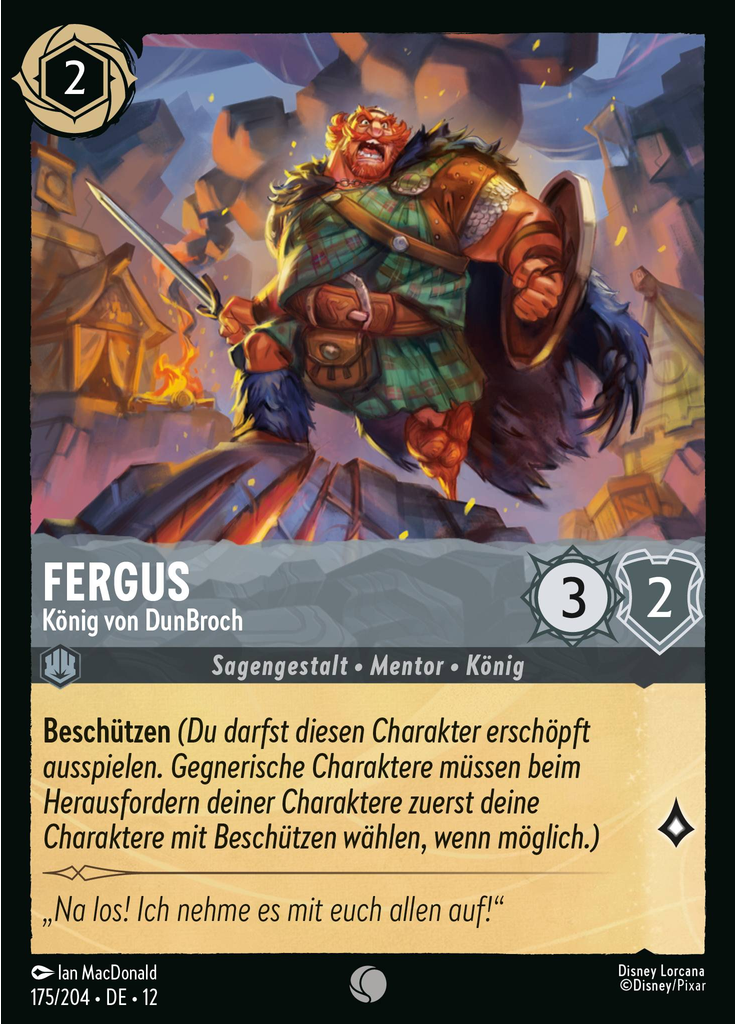 Fergus - King of DunBroch (Foil)