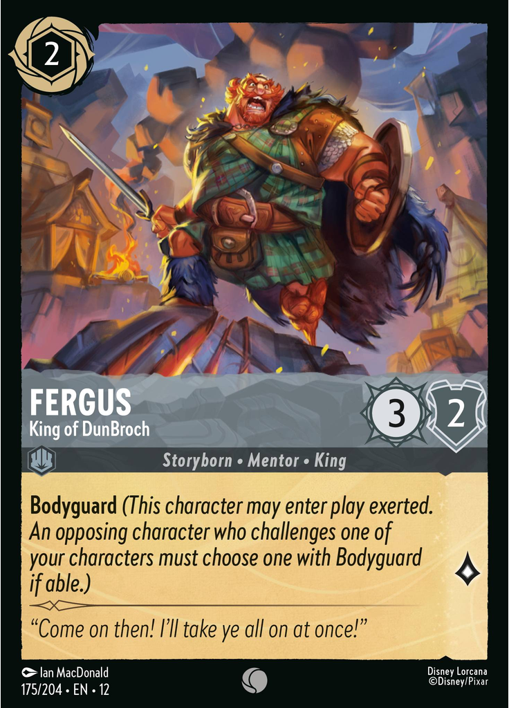 Fergus - King of DunBroch (Foil)