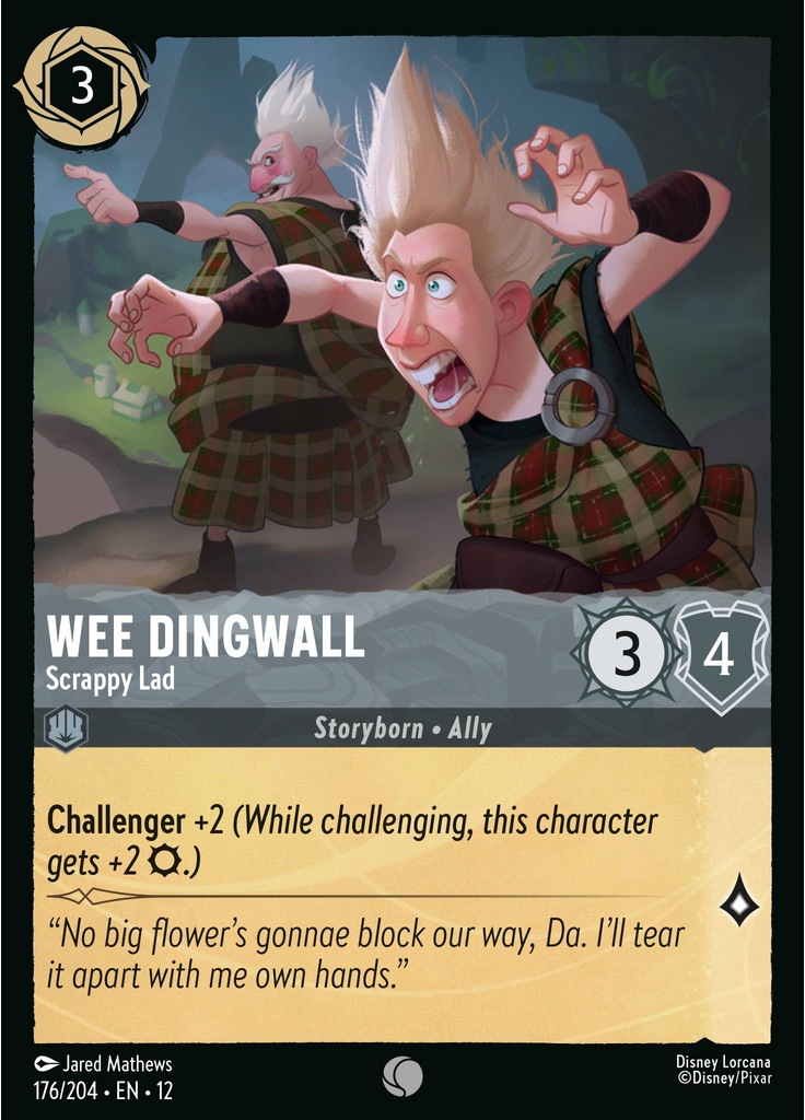Wee Dingwall - Scrappy Lad (Foil)
