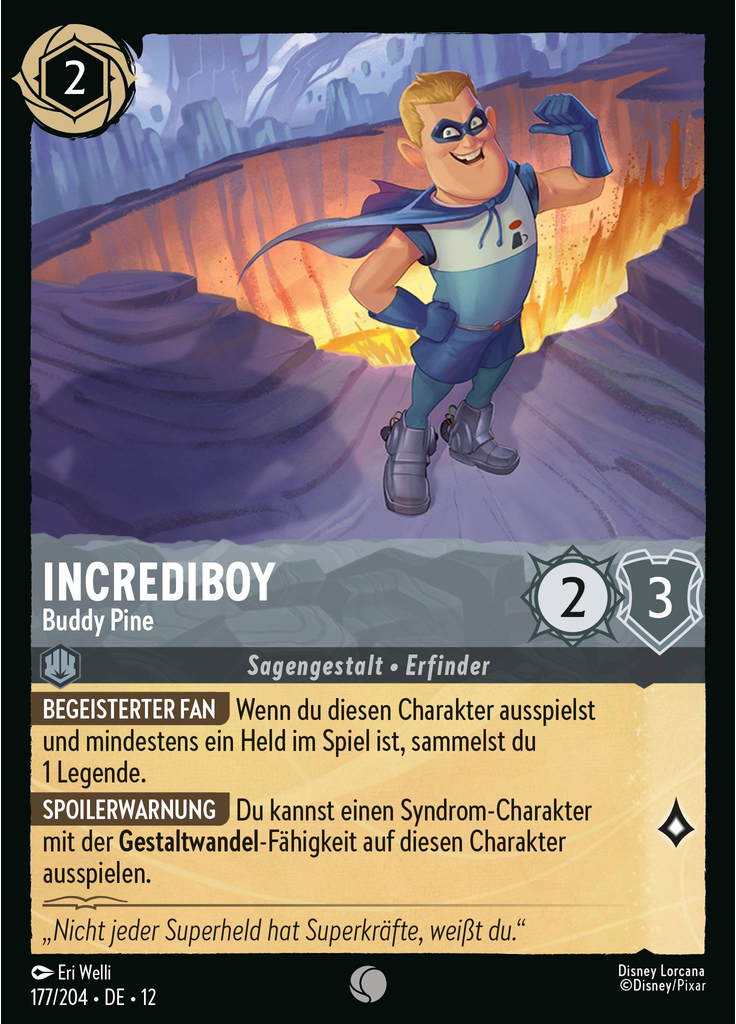 Incrediboy - Buddy Pine (Foil)