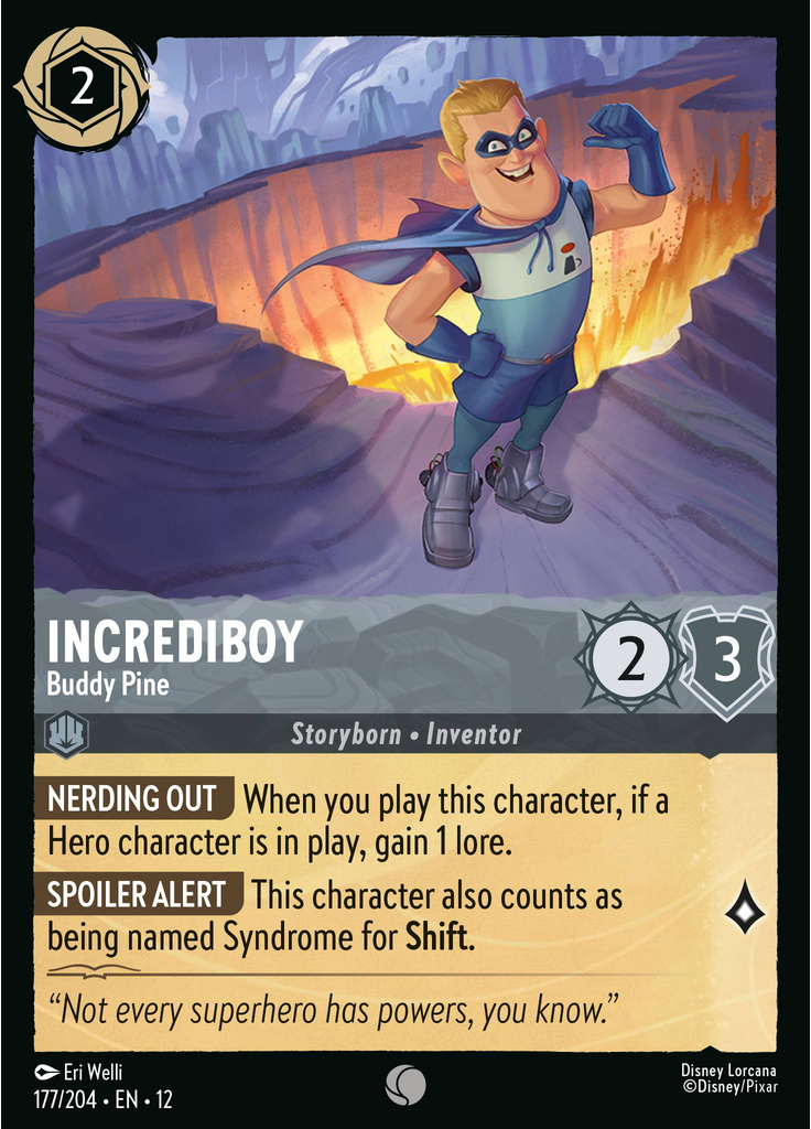 Incrediboy - Buddy Pine