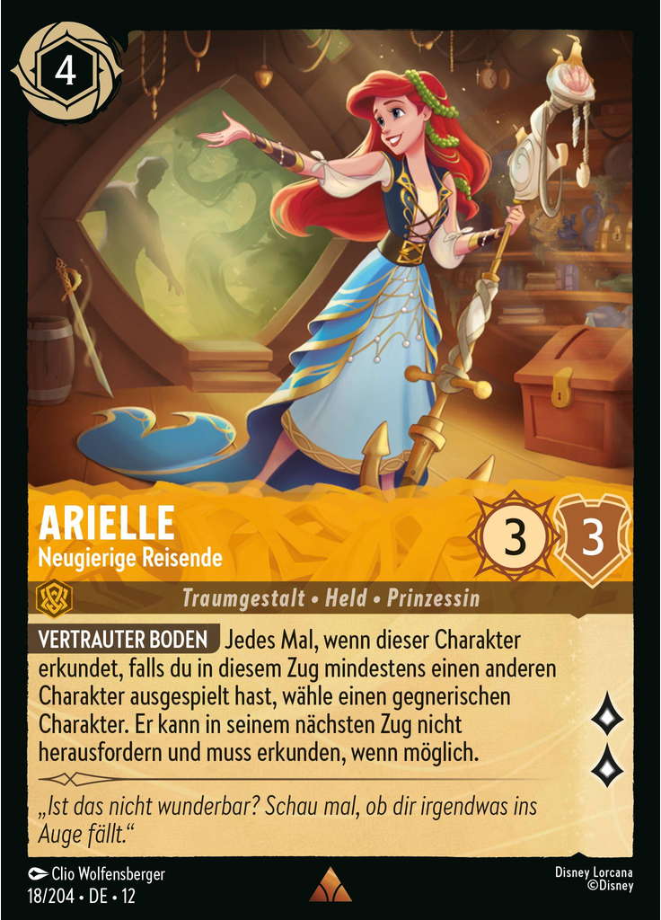 Ariel - Curious Traveler (Foil)