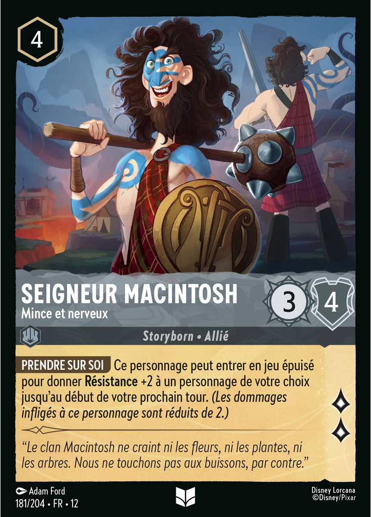 Lord Macintosh - Wiry and High-Strung (Foil)