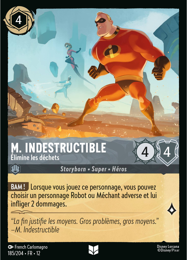 Mr. Incredible - Taking Out the Trash