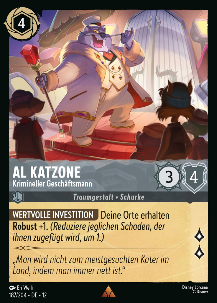 Fat Cat - Criminal Businessman (Foil)