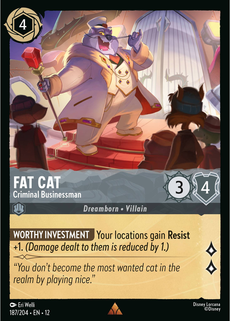 Fat Cat - Criminal Businessman (Foil)