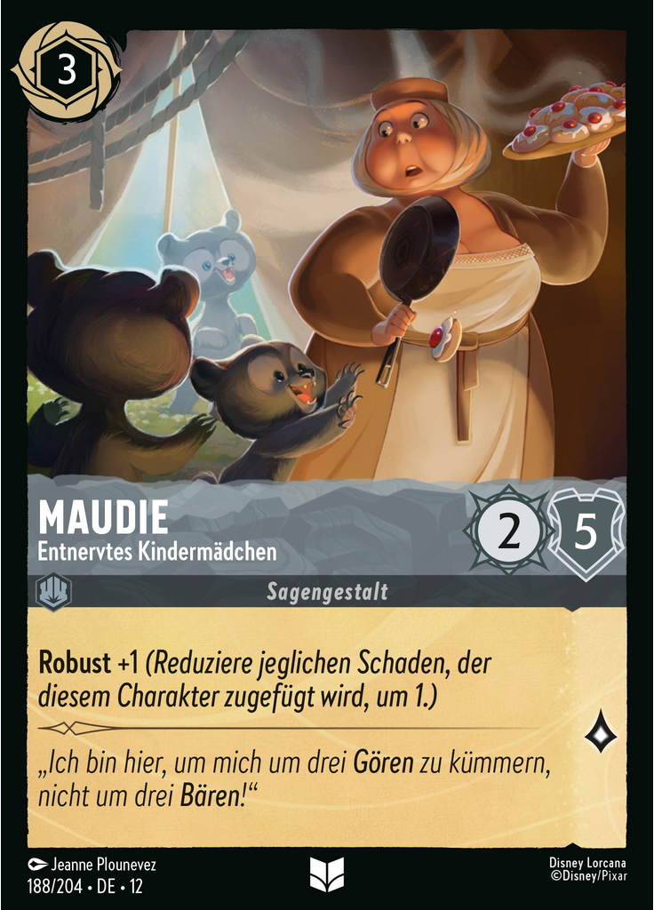Maudie - Exasperated Nursemaid (Foil)