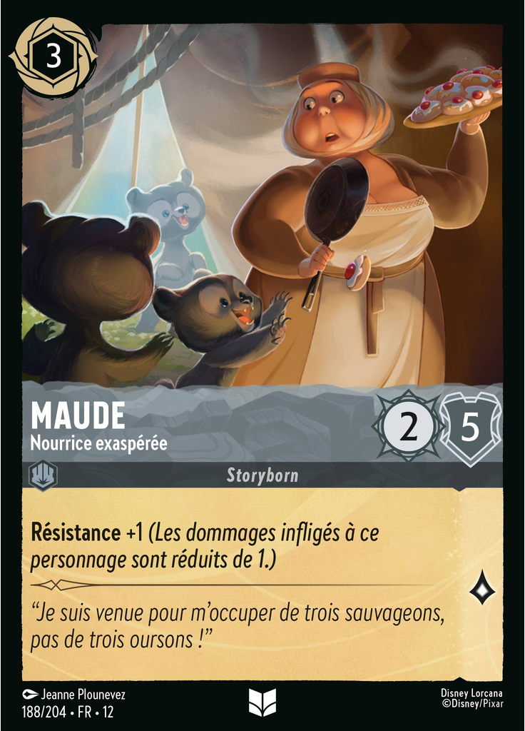 Maudie - Exasperated Nursemaid (Foil)