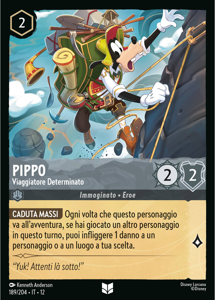 Goofy - Determined Traveler (Foil)