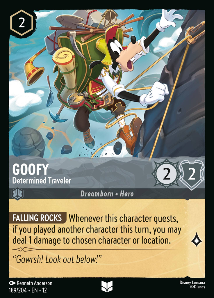 Goofy - Determined Traveler