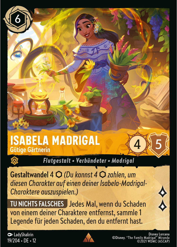 Isabela Madrigal - Caring Cultivator (Foil)
