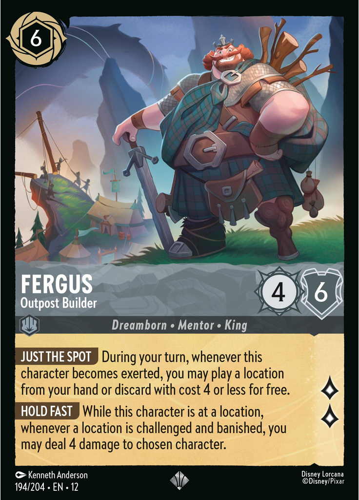 Fergus - Outpost Builder (Foil)