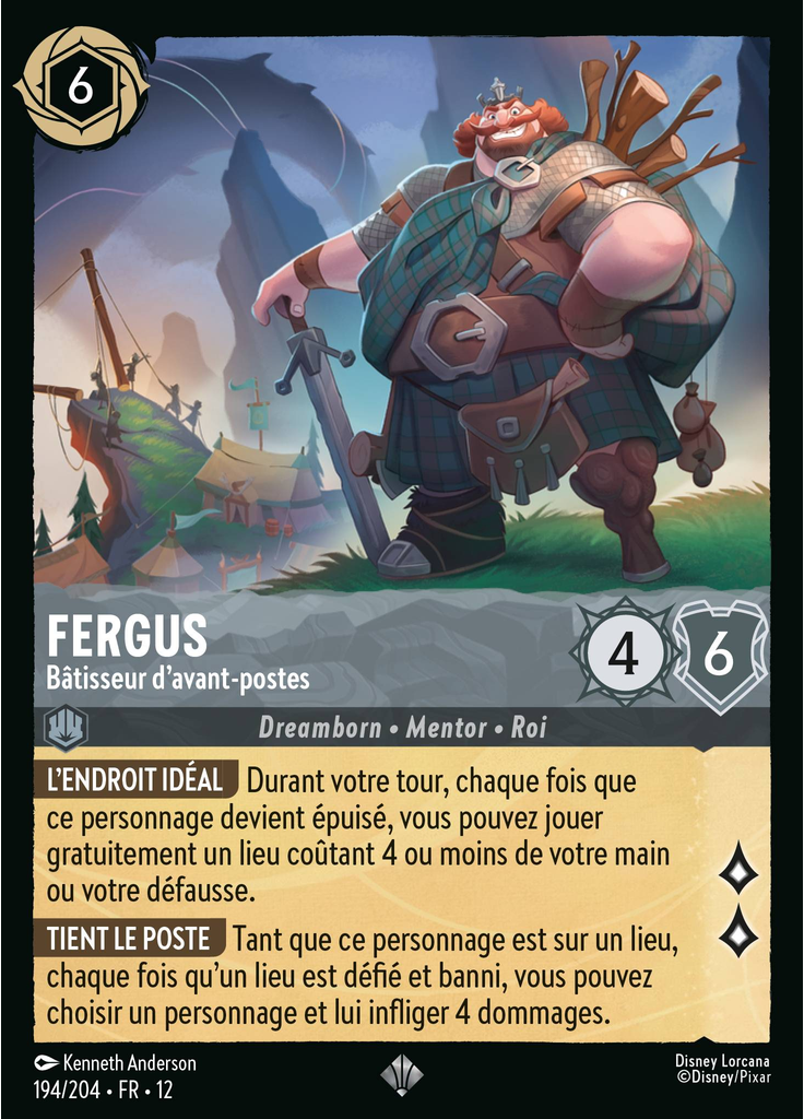 Fergus - Outpost Builder (Foil)