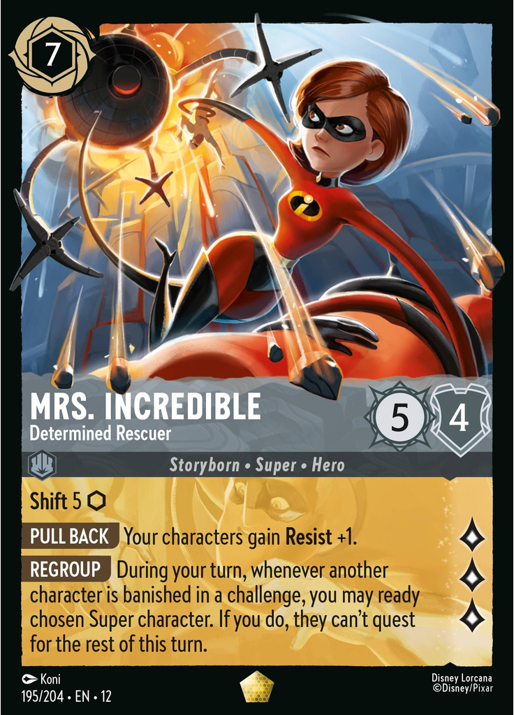 Mrs. Incredible - Determined Rescuer