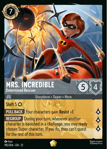 Mrs. Incredible - Determined Rescuer