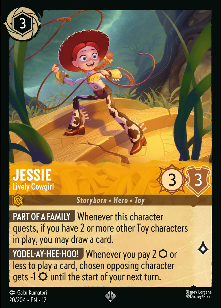 Jessie - Lively Cowgirl (Foil)