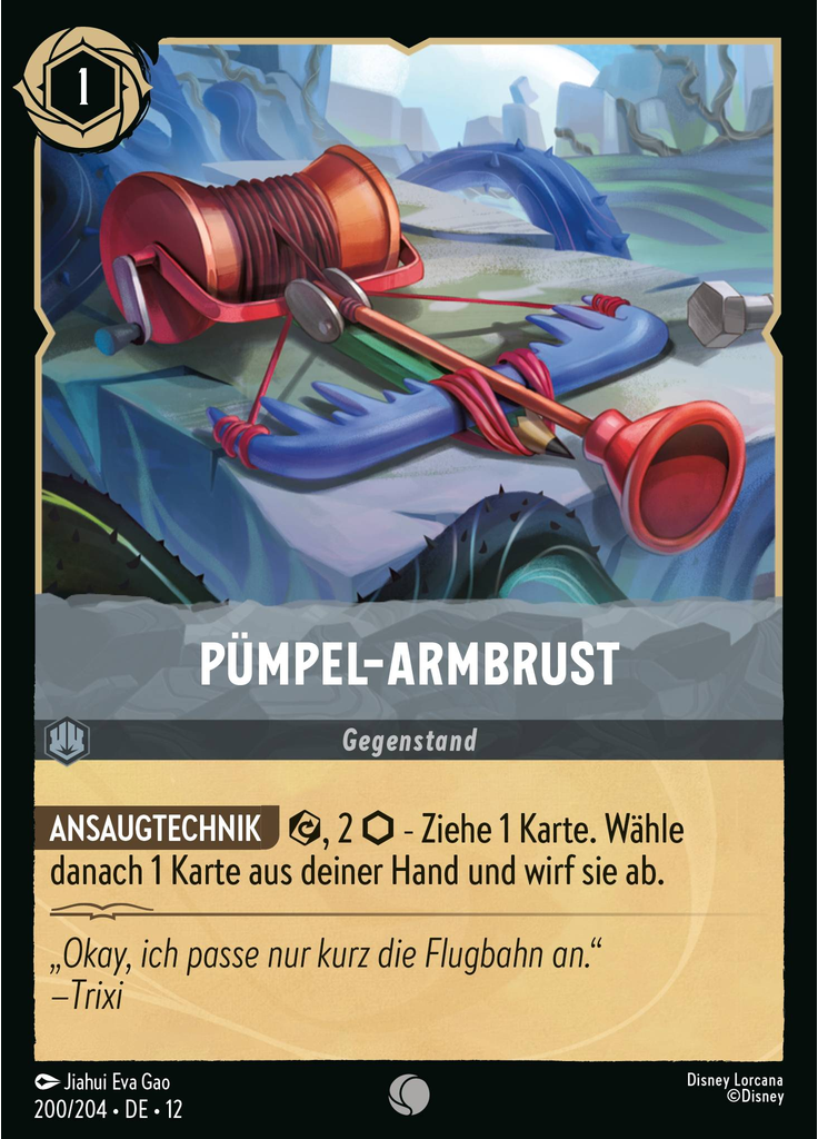 Plunger Crossbow (Foil)