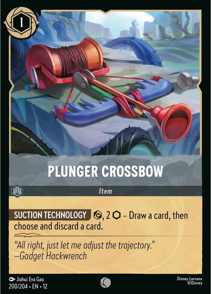 Plunger Crossbow (Foil)