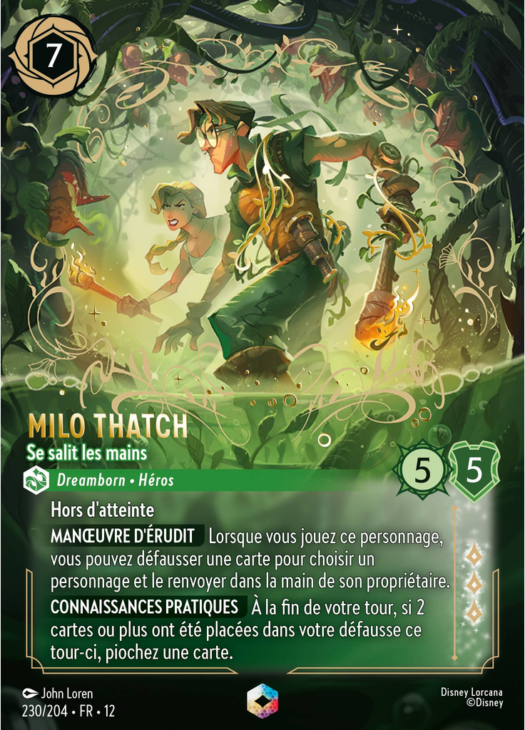 Milo Thatch - Getting His Hands Dirty