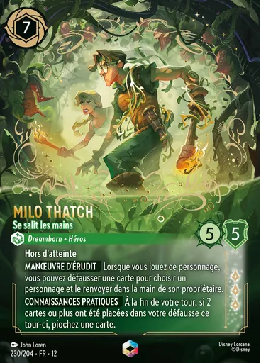 Milo Thatch - Getting His Hands Dirty