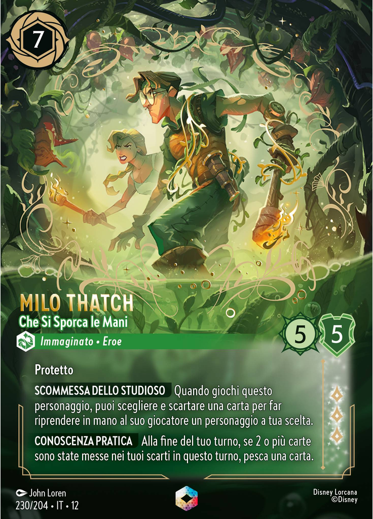 Milo Thatch - Getting His Hands Dirty