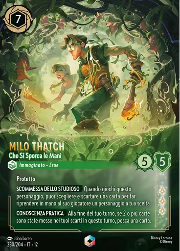 Milo Thatch - Getting His Hands Dirty