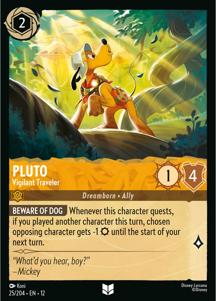 Pluto - Vigilant Traveler (Foil)