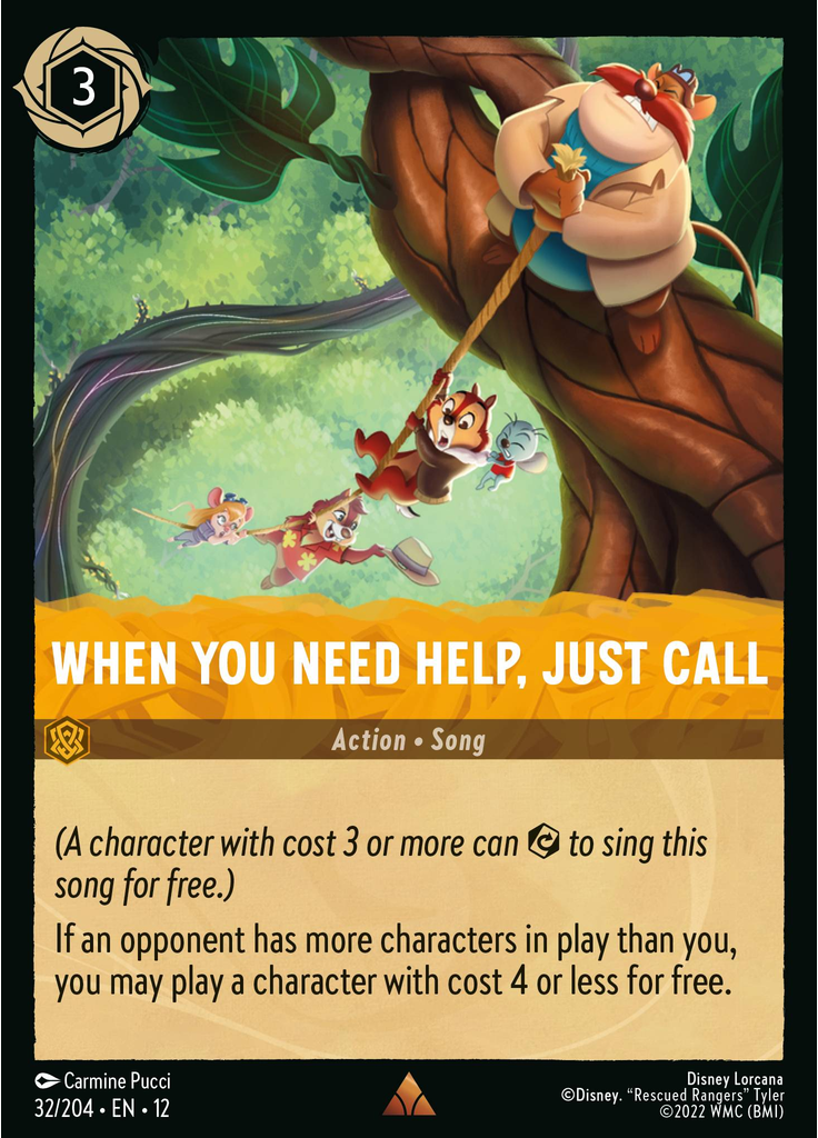 When You Need Help, Just Call (Foil)