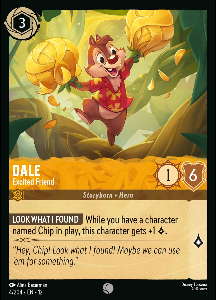 Dale - Excited Friend (Foil)