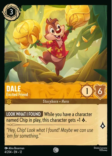 Dale - Excited Friend