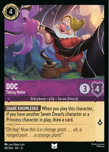 Doc - Taking Notes