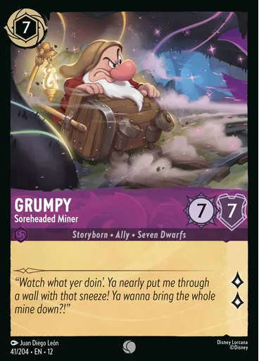 Grumpy - Soreheaded Miner